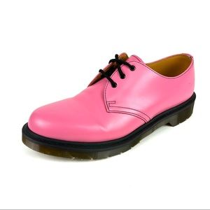 Dr Martens Made in England Pink Rose 1461 Shoe US Womens 9 Mens 8 Worn Once